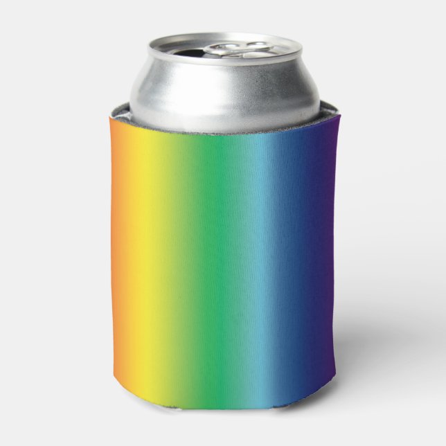 Pride lgbt lgbtq lgbtqia rainbow flag colours can cooler (Can Front)