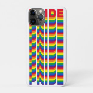 Pride lgbt lgbtq queer gay flag colours pattern iPhone 11 pro case