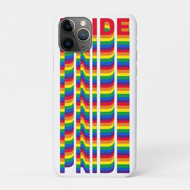 Pride lgbt lgbtq queer gay flag colours pattern Case-Mate iPhone case (Back)