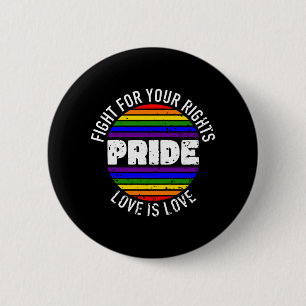 Pride LGBT Love wins, we are queer and proud Copy 6 Cm Round Badge