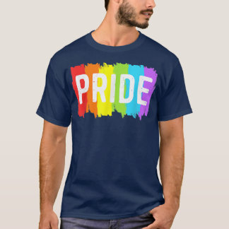 Pride LGBT Rainbow Gay Lesbian T Women Men T-Shirt