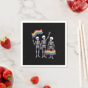 Pride LGBT Rights Lesbian Gay Ally LGBTQ Trans  Napkin
