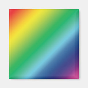 Pride lgbtq lgbt rainbow colors pattern magnet
