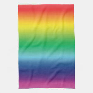 Pride lgbtq lgbt rainbow colours pattern gay flag tea towel