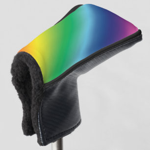 Pride lgbtq lgbt rainbow colours pattern golf head cover