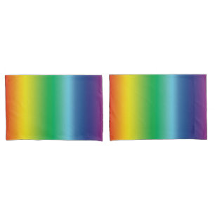 Pride lgbtq lgbt rainbow gay flag colours pillowcase