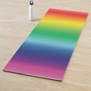 Pride lgbtq lgbt rainbow gay flag colours yoga mat