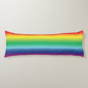 Pride lgbtq lgbt rainbow queer gay flag colours body cushion