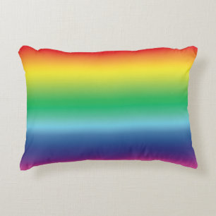 Pride lgbtq lgbt rainbow queer gay flag colours decorative cushion