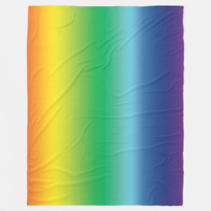 Pride lgbtq lgbt rainbow queer gay flag colours fleece blanket