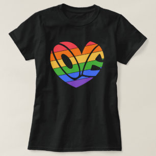 Pride Love Gay Rainbow LGBTQ T-Shirt