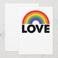 Pride Love is Love Gay Equality Rainbow LGBTQ