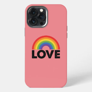 Pride Love is Love Gay Equality Rainbow LGBTQ iPhone 13 Pro Max Case