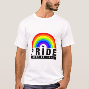 Pride Love Is Love LGBTQ T-Shirt