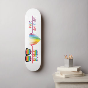 Pride Love Is Love Skateboard