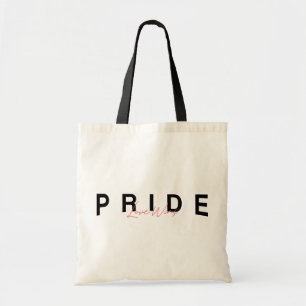 Pride Love Wins Colourful Rainbow LGBTQ Tote Bag