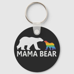  Pride Mama Bear Proud Mum Lgbt Mama Bear Key Ring
