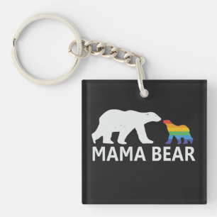  Pride Mama Bear Proud Mum Lgbt Mama Bear Key Ring