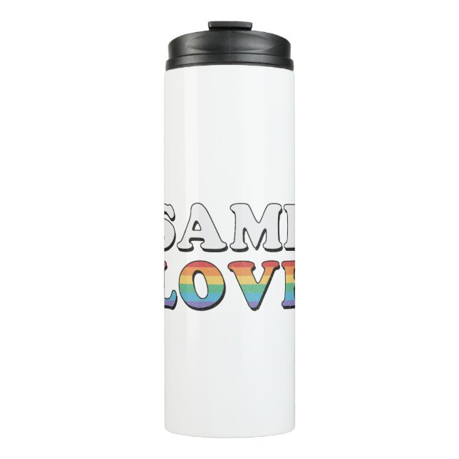 pride month1 thermal tumbler (Front)