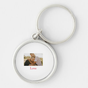 Pride month add gay couple photo name love LQBTQ  Key Ring