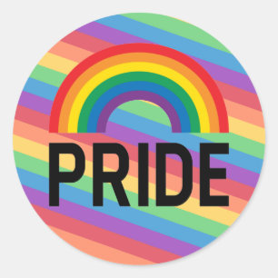 Pride Month    Classic Round Sticker