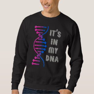 Pride Month Dna Bisexuality Flag Bi Pride Lgbt Bis Sweatshirt