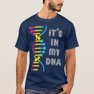 Pride Month DNA Panseuality Flag Pan Pride LGBT Pa T-Shirt