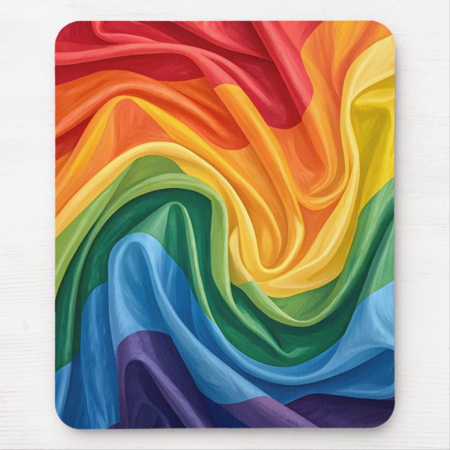 Pride month pattern mouse mat (Front)