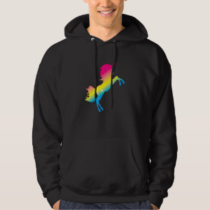Pride Month Queer Pansexuality Flag Unicorn Lgbt P Hoodie