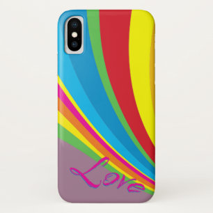 Pride Month - Rainbow Love iPhone X Case