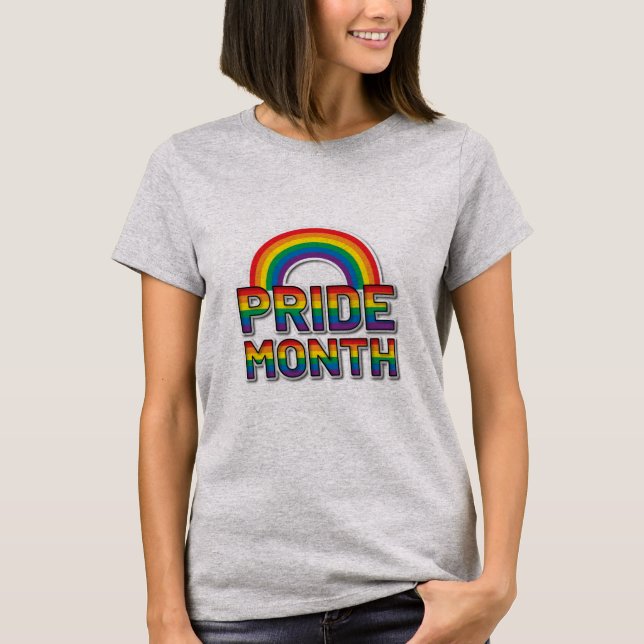 Pride Month Rainbow Womens  T-Shirt (Front)