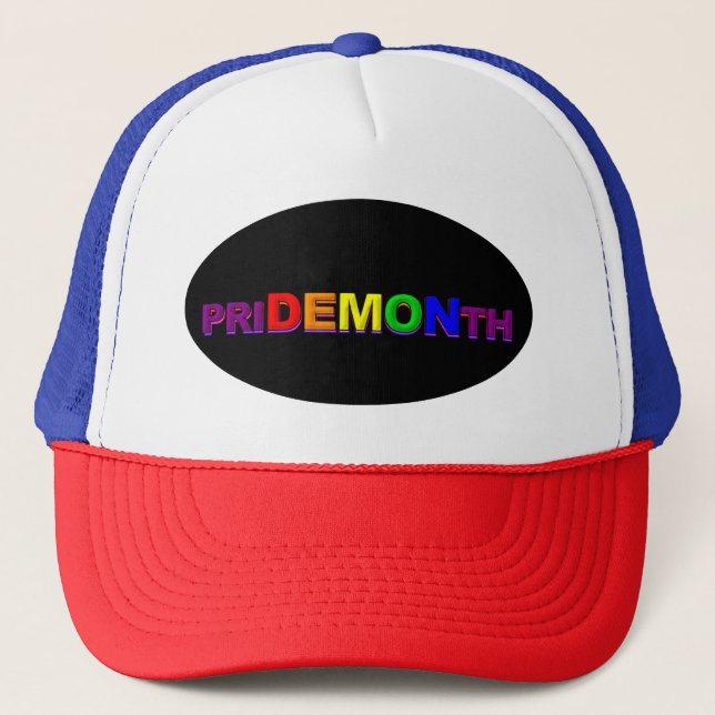 PRIDE MONTH TRUCKER HAT (Front)