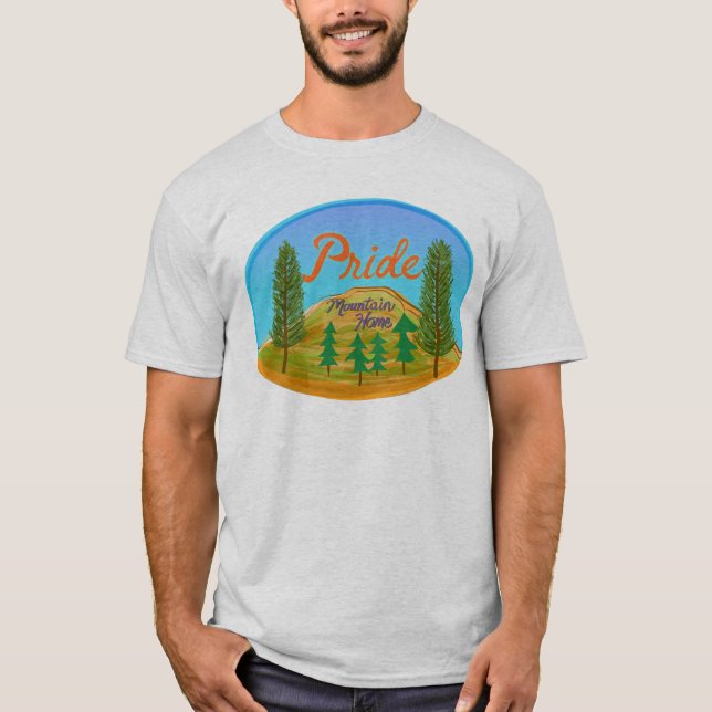 Pride Mountain Home Pacific Northwest t-shirt (Front)