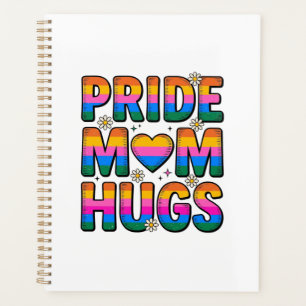 Pride Mum Hugs Vintage Rainbow Vector Design_1 Planner