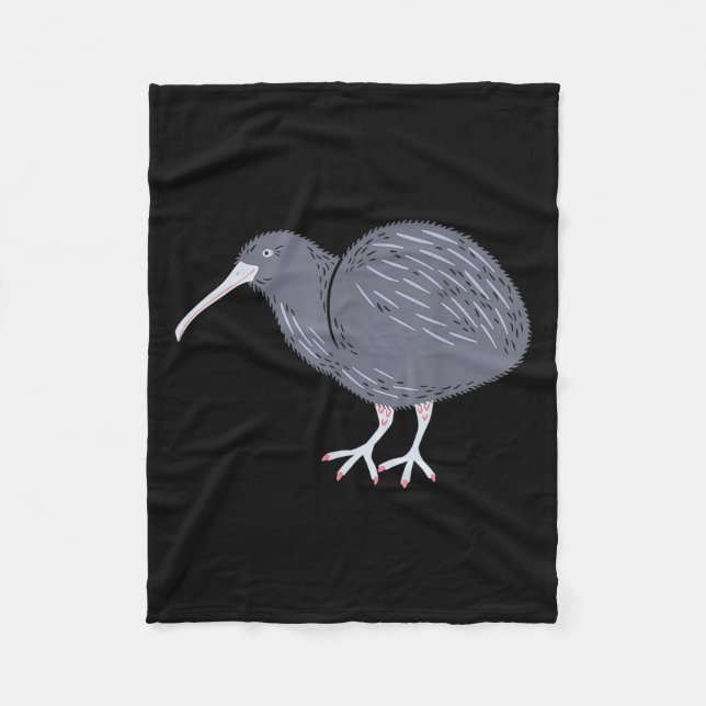 Pride New Zealand Kiwi Bird Gift New Zealand  Fleece Blanket (Front)