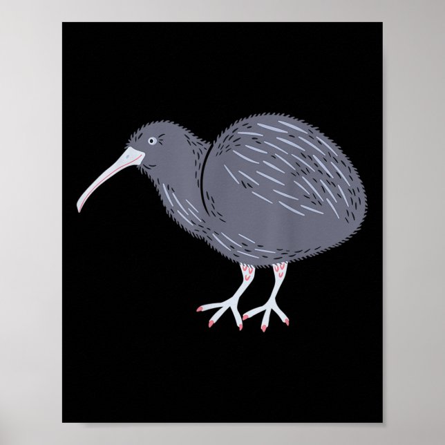 Pride New Zealand Kiwi Bird Gift New Zealand  Poster (Front)