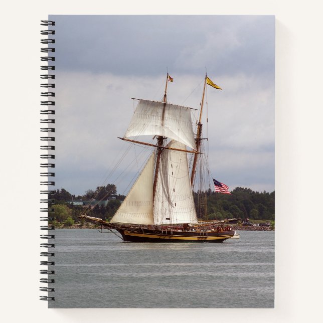 Pride of Baltimore II notebook (Front)
