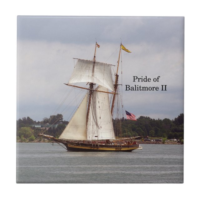 Pride of Baltimore II tile (Front)