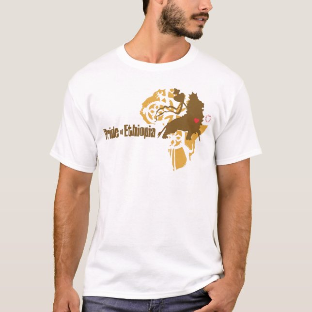 Pride of Ethiopia - With Love T-Shirt (Front)