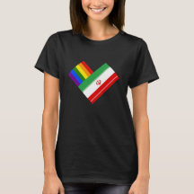 Pride of Iran Heart Graphic