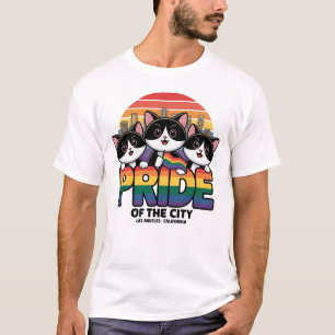 Pride of Los Angeles City California USA T-Shirt