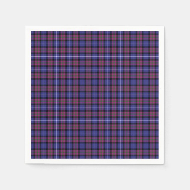 Pride Of Scotland Fashion Tartan Napkin (Front)