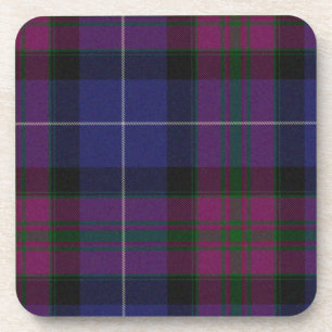 Pride of Scotland Plaid Cork Back Coasters