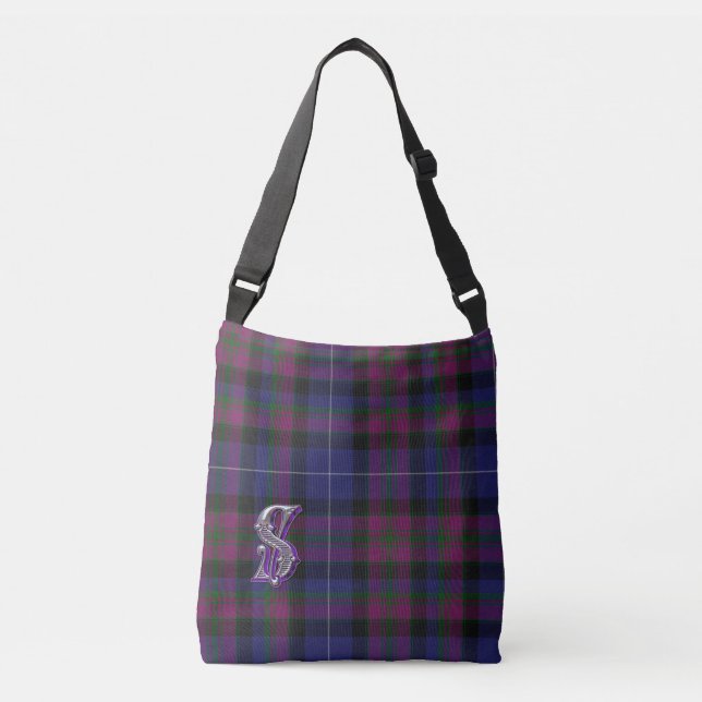 Pride of Scotland Plaid Cross Over Body Bag (Front)