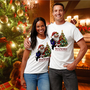 Pride of Scotland Scottie Dog Xmas Personalised  T-Shirt
