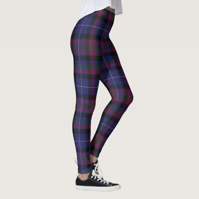 Pride of Scotland Tartan Plaid Leggings (Right)