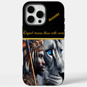 Pride of warriors, king of beasts iPhone 16 pro max case