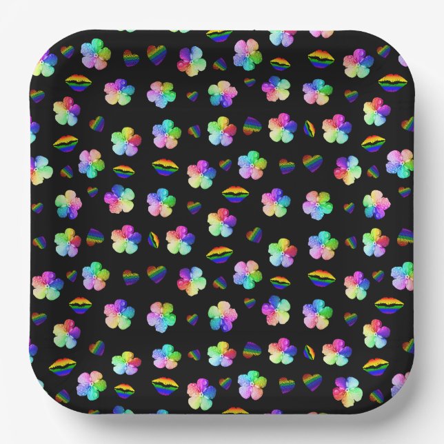 Pride Paper Plate (Front)