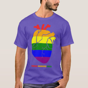 Pride Parade 2022 LGBTQ Movement Transgender Gay T-Shirt