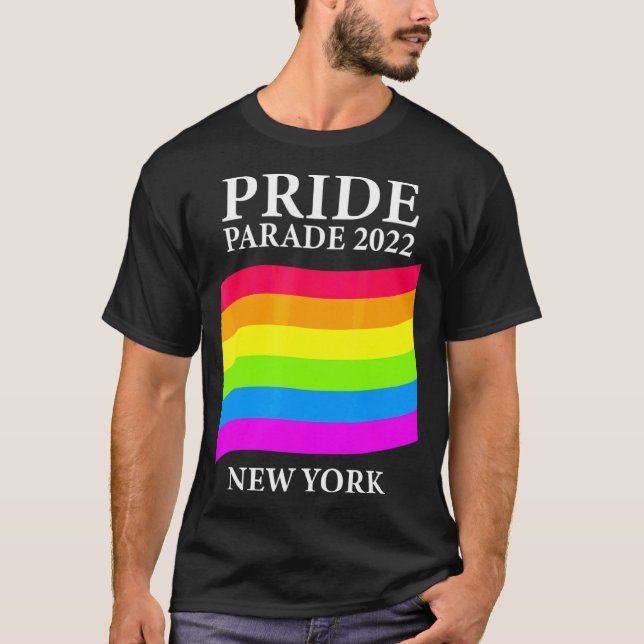 Pride Parade 2022 New York City  T-Shirt (Front)